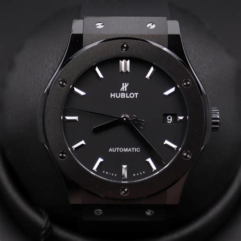 hublot classic mdm|hublot classic fusion black dial.